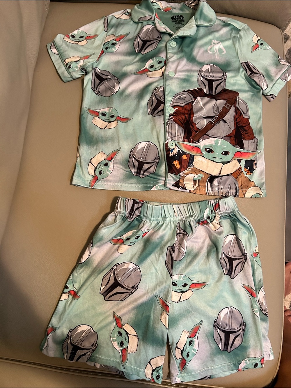 Kids Star Wars PJ Set- 6/7- Pristine